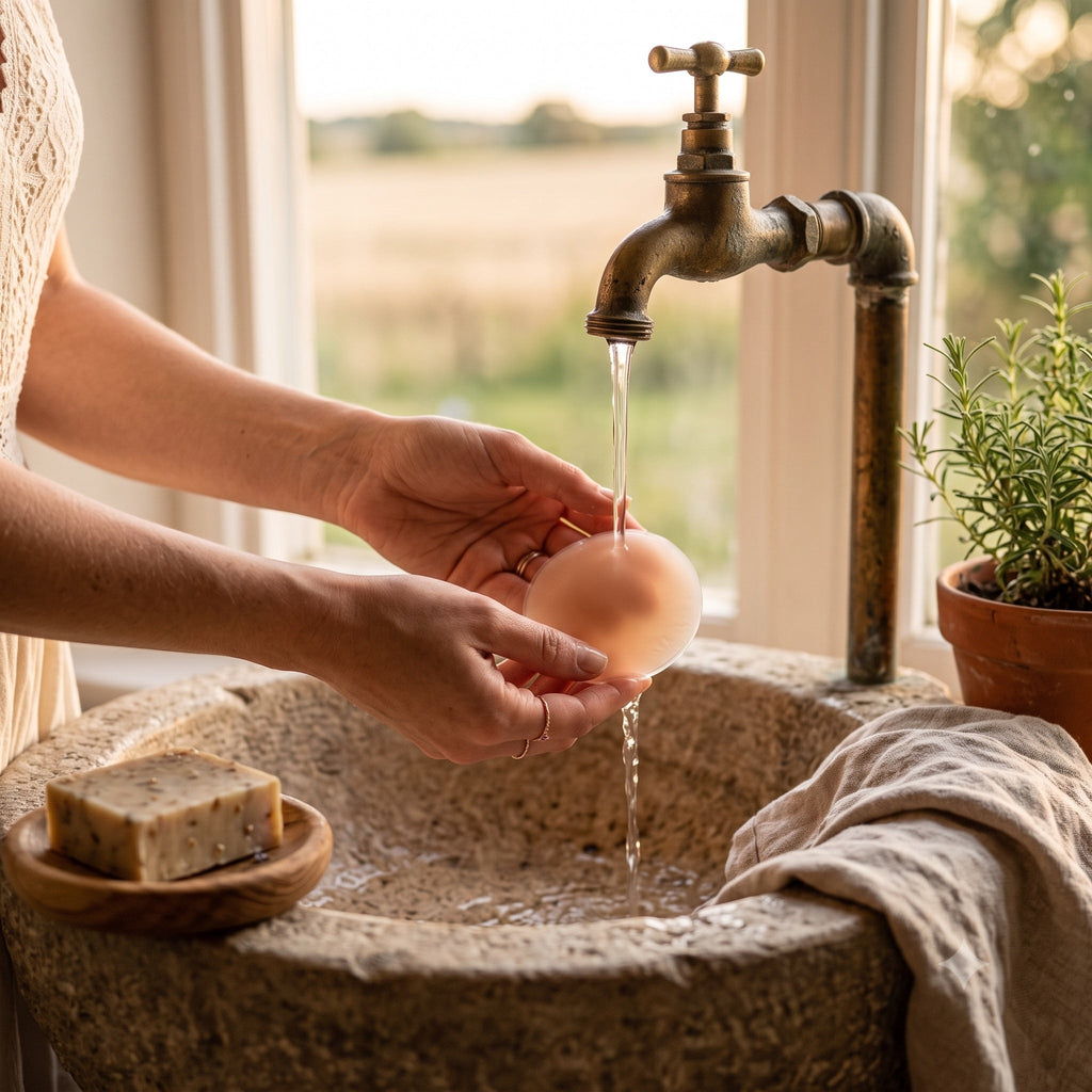 Lavage facile à l'eau tiède, réutilisable